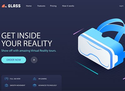 VR Landing Page