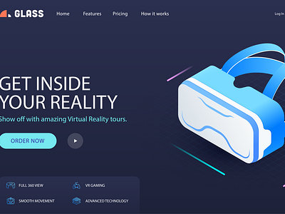 VR Landing Page