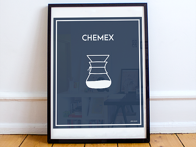 Chemex Poster - Coffee Series 1 of 3