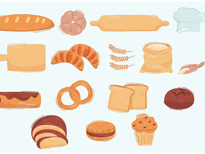 Bread Icon Illustration