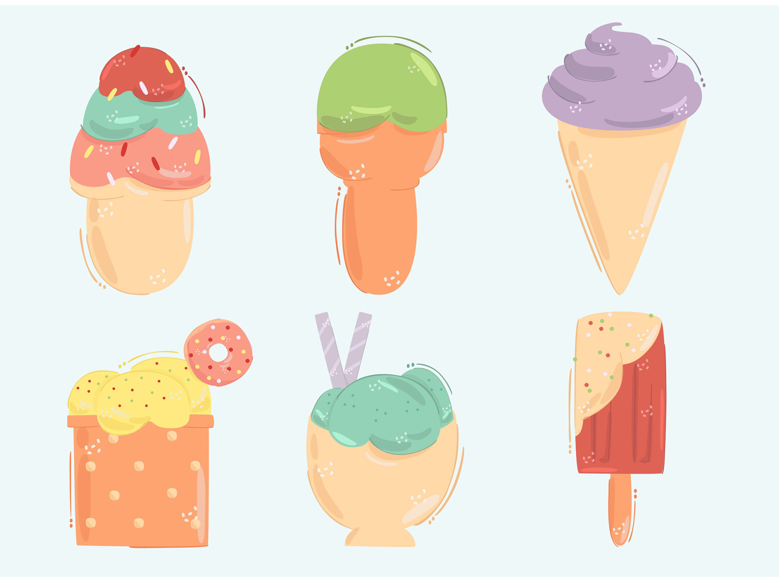 Мороженое иконка. Ice Cream icon. Flat icing