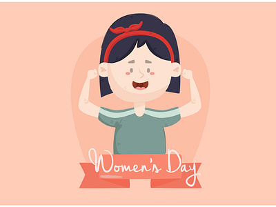 International Women s Day Background Illustration