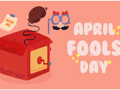 April Fool s Day Background Illustration (3)