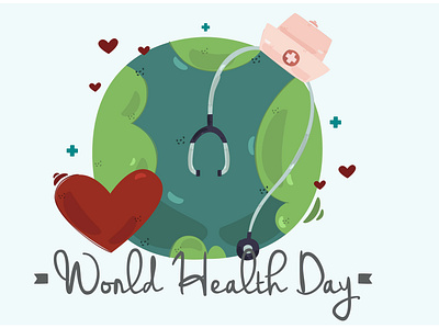 World Health Day Background Illustration (2) activities background celebration day earth health healthy illustration vector world