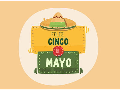Cinco de Mayo Greeting Illustration celebrate cinco de mayo culture festival greeting illustration mexico parade party vector