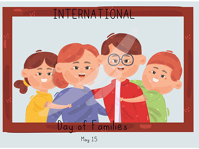 International Day of Families Illustration