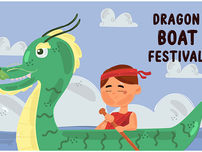 Dragon Boat Illustration (2)