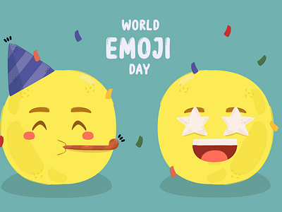 World Emoji Day Illusration