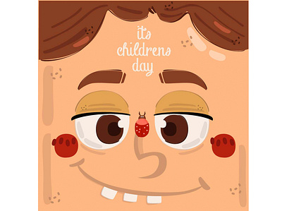 Happy Universal Children's Day Illustration celebration child children day happy holiday illustration kids universal vector