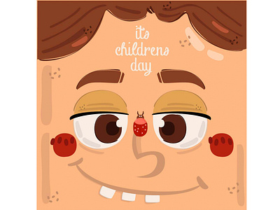 Happy Universal Children's Day Illustration