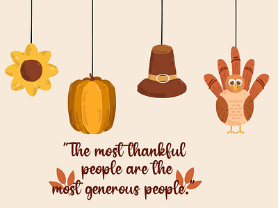 Thanksgiving Greeting Illustration background blessed celebration greeting holiday illustration november thanksgiving turkey vector