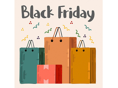 Black Friday Bag Sale Discount Illustration bag black discount friday illustration november sale shop store vector