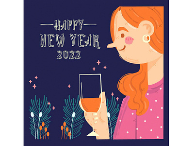 New Year Illustration