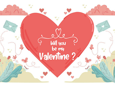 Valentine's Day Background Illustration background day greeting heart illustration love romantic sweet valentine vector