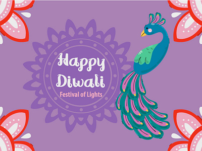 Diwali Festival Background Illustration