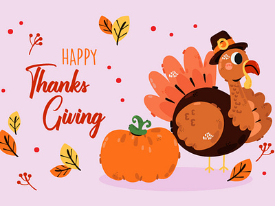 Hand Drawn Thanksgiving Background