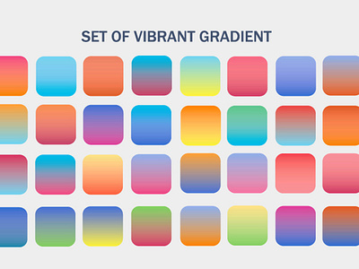 Gradient Set Background by Fenny Apriliani on Dribbble