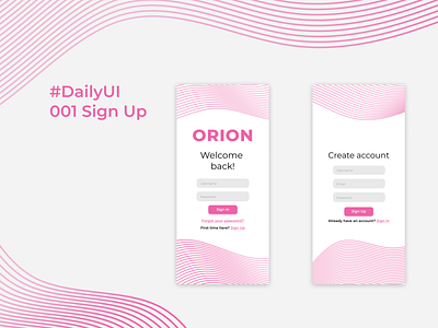 #Daily UI 001 SignUp