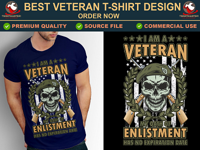 Best veteran t-shirt design