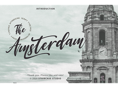 The Amsterdam Font branding font font design fonts handwritten invitation logotype script signature the amsterdam typeface wedding