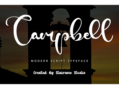 Campbell lettering