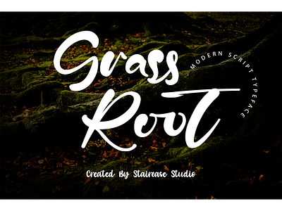 Grass Root lettering