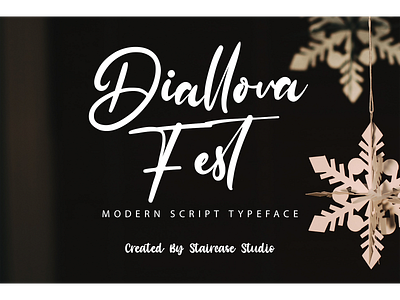 Diallova Fest designfont