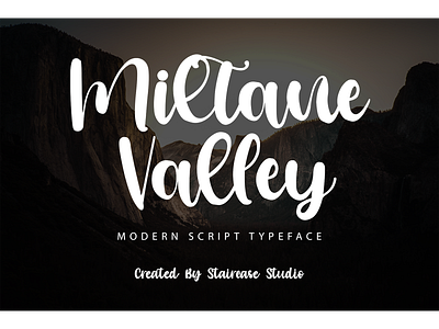 Miltane Valley greetingcard
