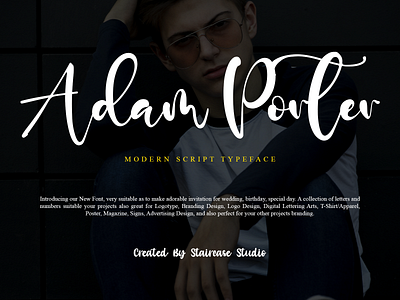 Adam Porter greetingcard