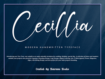 Cecillia invitation wedding