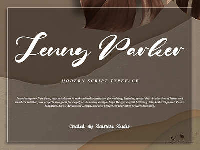 Jenny Parker invitationwedding