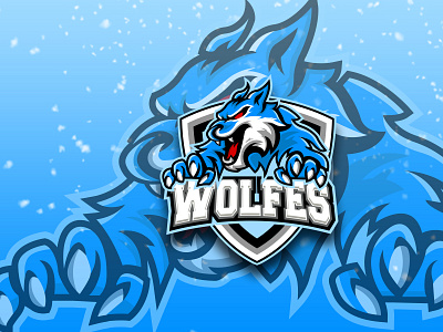 wolfes awesome design export illustration logogame vector