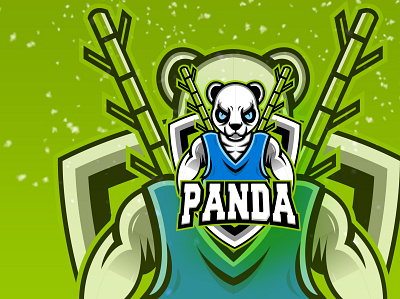 PANDA animation awesome design export logo logogame vector