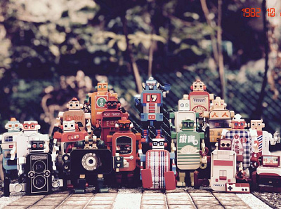 1982 childhood's memory action figures branding culture design designer toys hong kong retro robot tinbot toy vintage