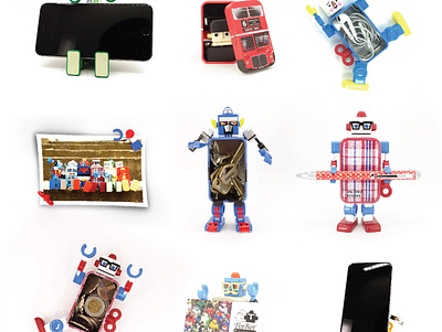 TinBot is a multi-function Robot!! branding culture design designer toys hong kong retro robot tinbox toy vintage
