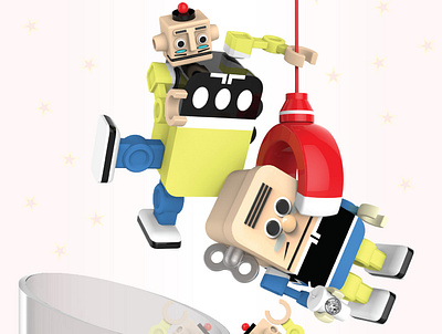 Old Master Q X TinBot action figures branding culture design designer toys hong kong retro robot tinbot toy