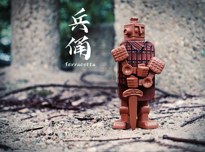 Terracotta TinBot branding culture design designer toys illustration logo retro robot toy ui