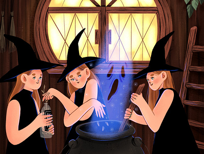 Little Witches illustration