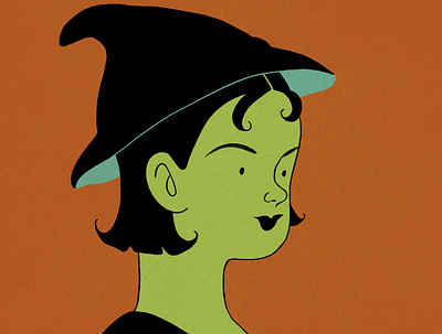 Halloween Witch illustration