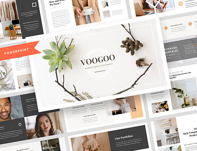 Voogoo – Minimalist & Business Keynote Template art business corporate creative creative design google slides keynote layoutdesign minimalist minimalistic powerpoint presentation template presentations webdesign website concept website design