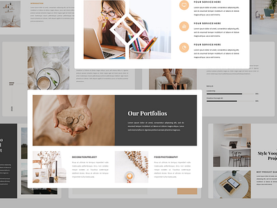 Introduce Voogoo – Minimalist & Business Keynote Template agency branding business company company profile design illustration powerpoint ui uiux webdesign weblayout website concept website design