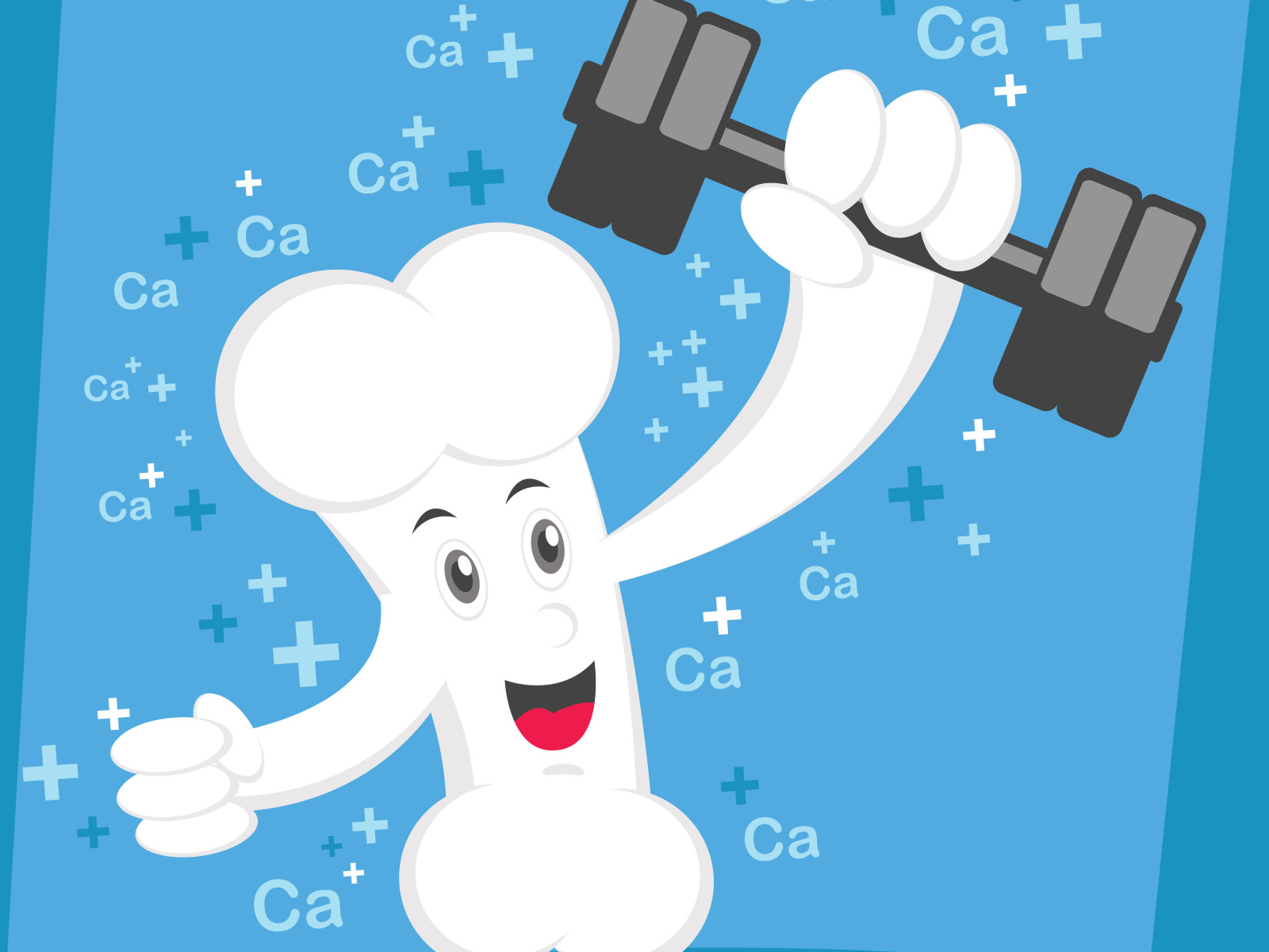 Strong Bone Cartoon Character by Erwin Wirapratama on Dribbble