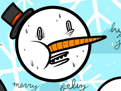 Frosty The Sweatman illustration patterns