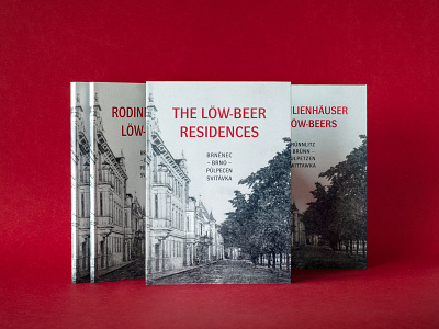 The Löw-Beer Residences 1930s architecture book cover book design design editorial design history paper print design typesetting typography