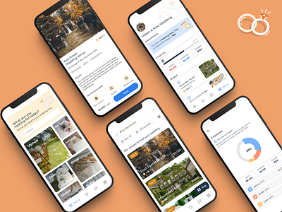 Wedding app booking budget event events explore management mobile app mobile design mobile ui wedding