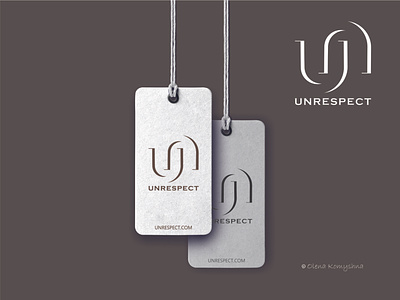 UNRESPECT brand identity branding brend clothing brand design fashion logo logodesign logodesigner logos logotype olenakomyshna street casual