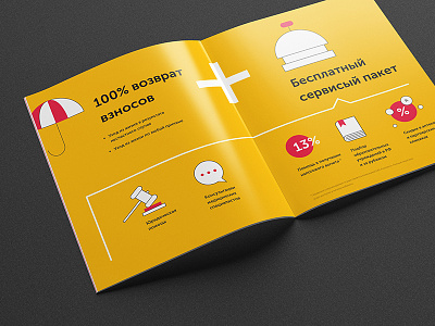 Booklet for Alfa Life Insurance booklet graphicdesign icons pictograms printdesign teleportagency