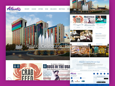 Atlantis Casino Resort - Reno, LV design hospitality web design