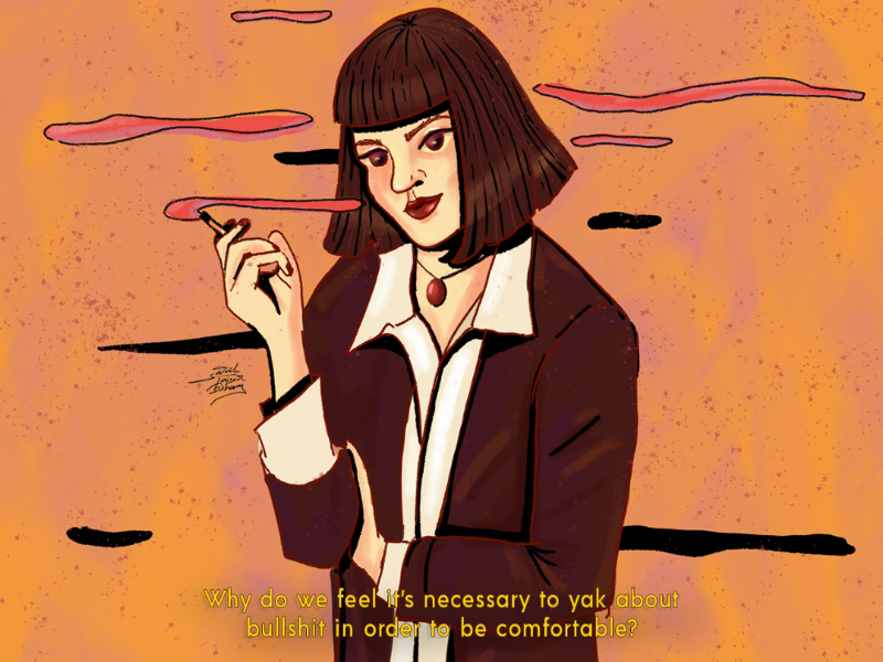 Mia Wallace by Sarah El-Shamy on Dribbble