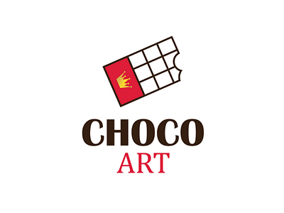 CHOCO ART brand branding chocolate creative icon icon design logo logo design logo designer pattiserie royal sweets